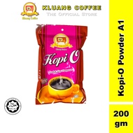 Kopi Kluang Cap Televisyen Coffee Powder O Grade A1 (200gm x 1 pek) Kluang Coffee Cap TV