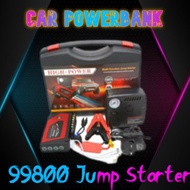 First 10unit Offer POWERBANK 99800Mah High Power Multi-function Car Jump Starter PowerBank &amp; Emergency/Car Air Compres