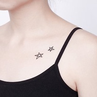 Surprise Tattoos / 線框 星星 刺青 紋身貼紙