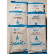 Excue Alcohol free wet wipe wet tissue travel pack (10 sheets per mini pack) for baby and you