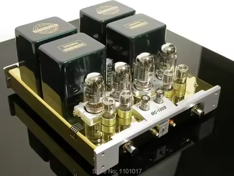 BREEZE YaQin MC-100B KT88 Push-Pull Tube Amplifier HIFI EXQUIS 6SN7 12ax7 Lamp AMP MS100B