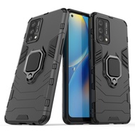 LIANPO For OPPO F19 Pro F19 OPPO F17 Pro F17 OPPO F15 Phone Case Silicone TPU and Hard PC Luxury Arm