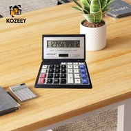 [kozeey] Folding Solar Calculator Standard Function Solar Powered Calculator Kids