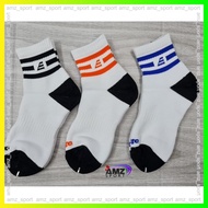 ELITE E-819 BADMINTON SOCKS (FIT SHOE SIZE UK 4 to 6) (ORIGINAL & READY STOCK)