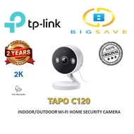 TP-LINK TAPO C120 2K INDOOR/OUTDOOR WI-FI HOME SECURITY CAMERA