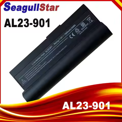 7.4V 7800mAh Laptop Battery for Asus Eee PC EPC 901 904HD 1000 1000H 1000HD 870AAQ159571 AL23-901 AL