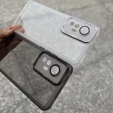 For Xiaomi 12 Lite Case Xiaomi 12 Lite 5G Phone Case Xiaomi 12Lite Cover Shookproof Plating Silicone