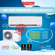 ACSON R32 AVO Series Non-Inverter Aircond A3WM 1.0HP 1.5HP 2.0HP 2.5P
