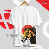 Fusion Tex CNY 2026 Pure cotton soft breathable unisex round neck T-shirt CNY26/05