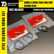 T2 HONDA B SERIES B16A B18C B18CR TYPE-R H22A VTEC SOLENOID VALVE GASKET FILTER SET 36172-P08-015 / 
