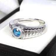 正品鋯石戒指、925銀、結婚戒指或禮物戒指。