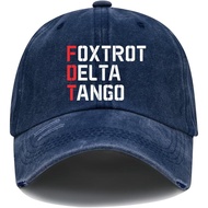 Foxtrot Hat, Foxtrot Delta Tango Hat, for Men Women