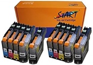 10 XL Ink Cartridges Compatible with Brother LC-223 LC-225 LC-227 XL - Firmware Version F (G/H/I/etc