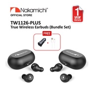 Nakamichi TW1126 Plus True Wireless Earphones