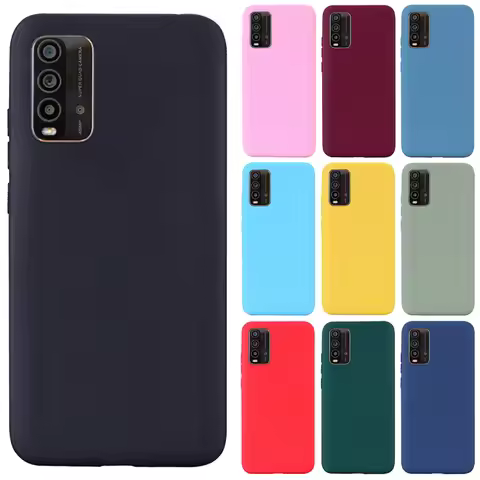For Xiaomi Redmi 9T Silicone Case Redmi 9 T 4G Soft Silicon TPU Back Cover Phone Case For Xiaomi Red