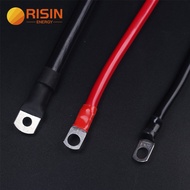 Risin High Current Carrying Capacity Battery Connecting Cable Use for 12V 24V 100AH 150AH 200AH Batt