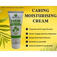Caring by SIRIM 50ml kulit kering gatal ekzema kulit sensitif Moisturising cream pelembap moisturise