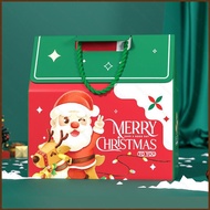 SQ2 Christmas portable cartoon gift box Christmas Eve wrapping gifts apple candy empty box QS2