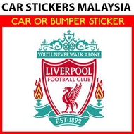 Car Sticker/Bumper Sticker/Motor Sticker- Liverpool EP