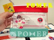 ☆POMER☆日本帶回 絕版正品 稀有 高橋留美子 亂馬½ 玄馬 熊貓 透明 化妝包 收納包 鉛筆盒 筆袋 亂馬二分之一