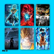 Dragon Ball TnG Card STICKER NFC STICKER Waterproof Thick Hard Material Dragon Ball Touch n Go Card STICKER 七龙珠贴纸