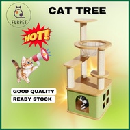 FURPET Cat Tree Cat House Cat Condo Cat tower Cat Condo Bed Tower Cat Climbing Tree Cat Condo Cat Ho