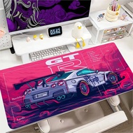 Cross-border hot selling animation sports car mouse pad with anti-slip base suitable for office PC g