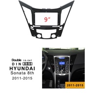 EZonetronics HYUNDAI Sonata 8th 2011 2012 2013 2014 2015ที่ปิดแผงวิทยุติดรถยนต์สำหรับ2 Din 9นิ้วAndr