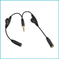 UTAKEE Headphone Splitter 3 5mm 2 Female to 1 Male Y Y Splitter Headset Adapters Cable Splitter Cabl