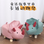 Manufacturer Ready Stock Cartoon Animal Stool Small Stool Fabric Small Bench Creative Children Anima