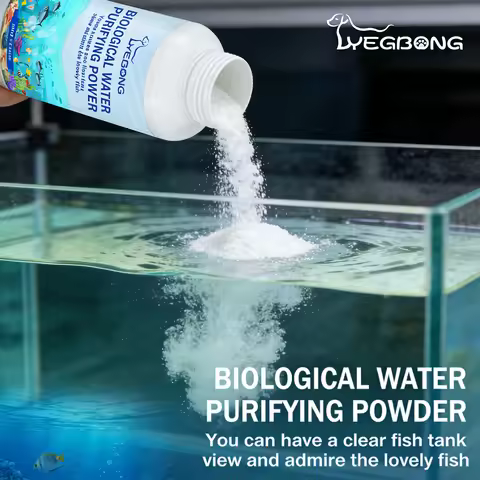 Fish Tank Water Purifier Powder Quickly Purify Water Quality Remove Algae Preventing Fish Diseases I