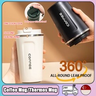 【SG Stock】Thermal Flask Stainless Steel  VacuumWater Bottle Coffee Cup Vacuum Cup  Insulated Bottle Mug  Bpa Free Flask 510ml/tiger thermal flask/thermal bottle/thermal cup/coffee tumbler/thermal mug