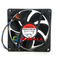 NEW FOR EF92251S1-Q09C-S9A 9225 DC 12V 3.83W 4-wire 92*92*5mm Cooling fan