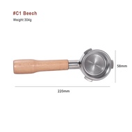 58MM Coffee Bottomless Portafilter อุปกรณ์ด้ามชงกาแฟ หัวชงกาแฟ Bottomless Portafilter SUS 304 Maxim 