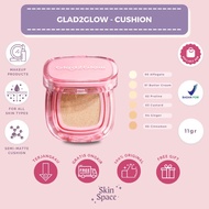 GLAD2GLOW Perfect Cover Cushion foundation setting