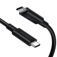 CHOETECH USB-C to USB-C Cable [USB-IF Certified] 100W USB 4.0 Gen3 Cable 0.8M