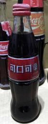 COCA COLA 可口可樂 300ml 旋轉瓶蓋 玻璃瓶 / 台灣  絕版