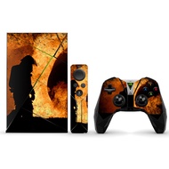 MightySkins Skin Compatible with NVIDIA Shield TV (2017) wrap Cover Sticker Skins Firefighter