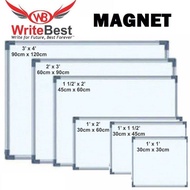 Magnetic Whiteboard Aluminium Frame SM11-SM12(1x1/1x1.5/1x2/1.5x2)
