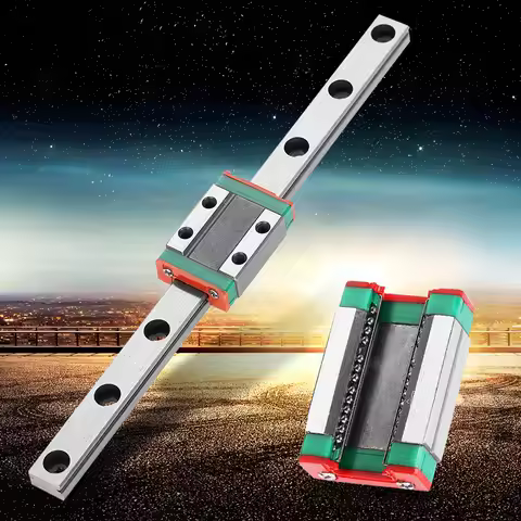 LML9B Miniature Linear Rail Rail 9mm Width Slide Block Linear Motion Rail Linear Rail Block Linear R