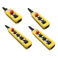 [lzdjlmy2ua] Crane Button Switch Industrial Basic IP65 Waterproof Dustproof Pushbutton for Control