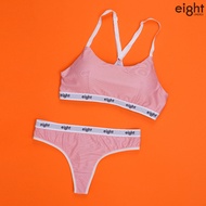 Ei8ht UNDIES || Women's Underwear SET / Women'S Swimwear Maryam + PINK String Slits