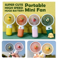 Portable Hand Table Mini Clip Fan USB super Fan Flower Charge Battery Desk Cooling Small Kipas Kecil