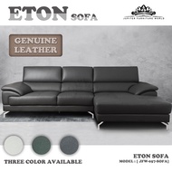 Jupiter Furniture World [ JFW-ETON SOFA L-SHAPE ]- GENUINE COW LEATHER SOFA/ L SHAPE SOFA /SOFA SET 