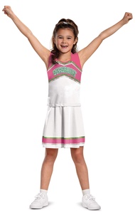 Addison Cheer Costume, Disney Zombies-2 Character Outfit, Kids Movie Inspired Cheerleader Dress, Add