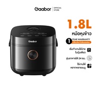 Gaabor 1.8 ลิตร หม้อหุงข้าว หม้อหุงข้าวลดน้ำตาล หน้าจอสัมผัส พร้อมฟังก์ชันการทำอาหารอัจฉริยะ RC18T-B