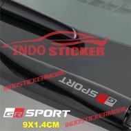 Gr sport sticker wiper sticker gr sport cutting sticker toyota gr racing sport car wiper sticker 1pc