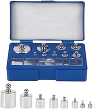 Calibration Weight Set for Digital Scales, 17 Pieces, Stainless Steel Calibration Weights with Calib