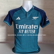 Arsenal 3rd Third Kit 23/24 Player Issue ( S - 2XL ) *Local Seller Ready Stock *