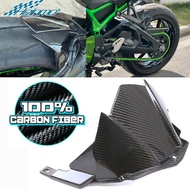 for KAWASAKI ZH2 2020-2026 3K Carbon Fiber Rear Mudguard Cover